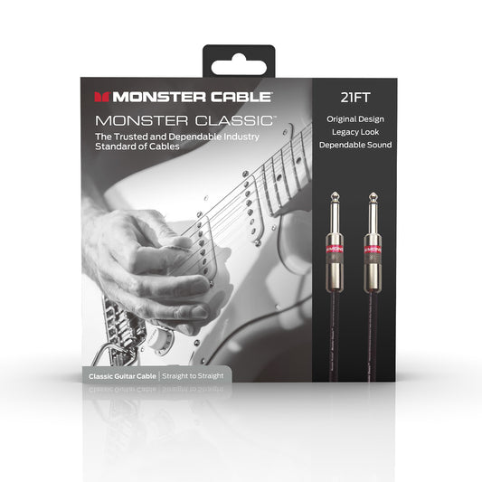 [MC-SS12] Monster Prolink Classic 12 ft. - straight 1/4" plugs