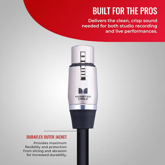 [MP-XX30] Monster Prolink Performer 600 Microphone 30 ft. XLR
